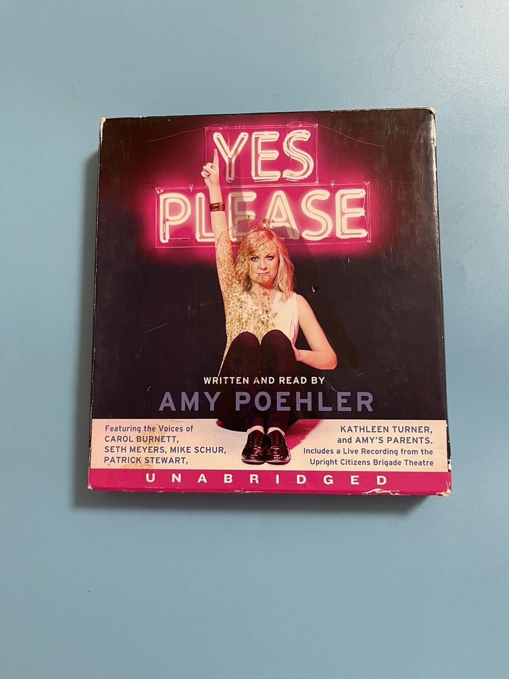 Yes Please Written and Read by Amy Pohler Unabridged 7 CD Audio Book